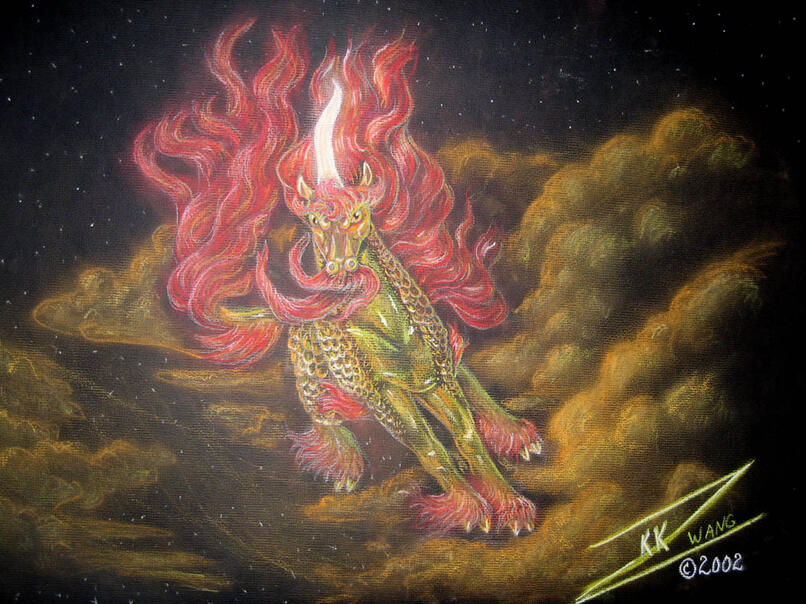 Cloud Walking Qilin